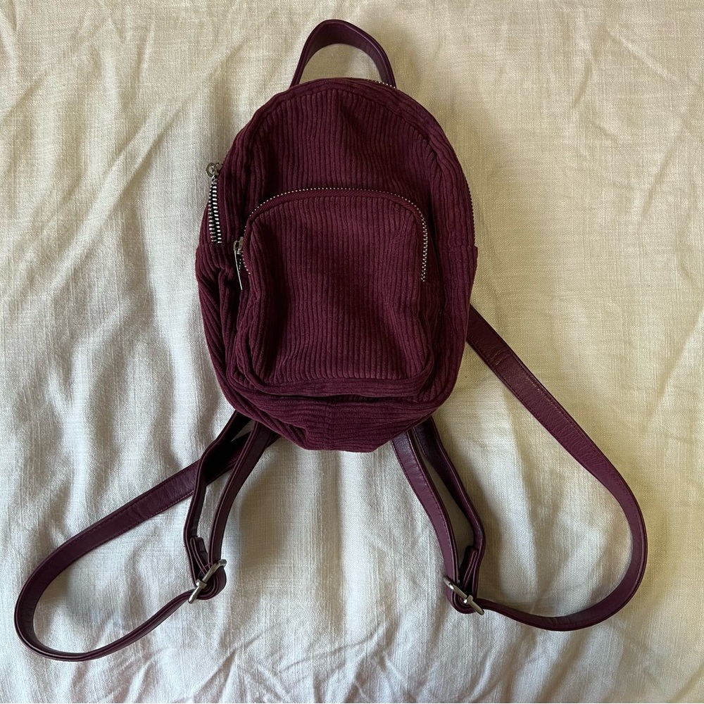 Wild Fable Mini Velvet Backpack